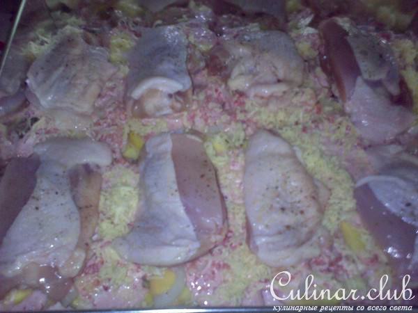 le patate a cubetti in salsa rosa (    ) 