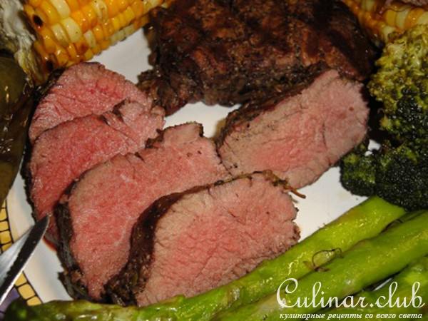  . (beef tenderloin) 