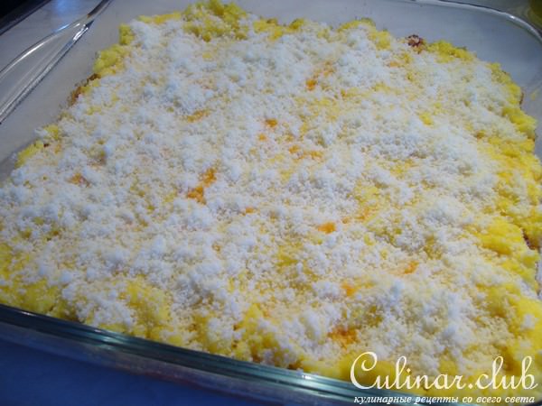 Shepherds pie with polenta (   ) 