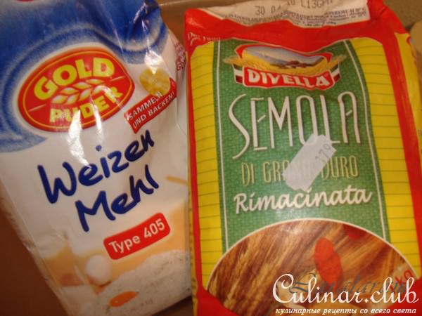 Pasta freska con Crema -     