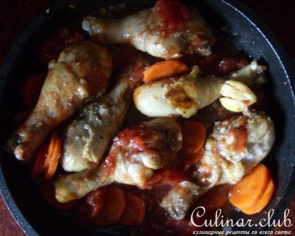        Coq au vin 