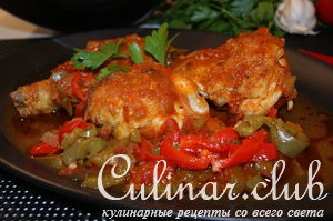   (pollo alla cacciatora)