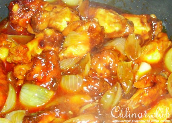 Chili Chicken Wings в соево-ананасовом соусе 