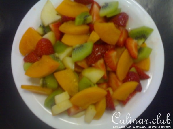 фруктовые салаты 