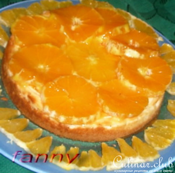    (Cheese cake alle arance) 