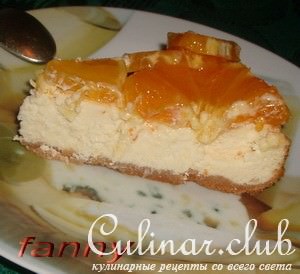    (Cheese cake alle arance)