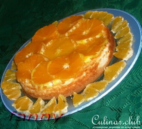    (Cheese cake alle arance) 