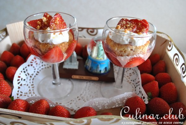 Strawberry shortcakes или американский привет любителям клубники 