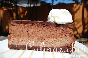   (The Godiva Chocolate Cheesecake)