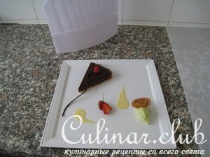 Tarte au chocolat (шоколадный тортик)