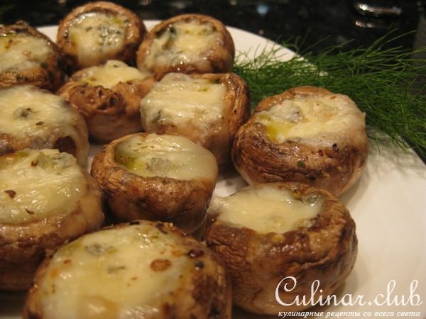 Funghi ripieni al gorgonzola ,   "" 