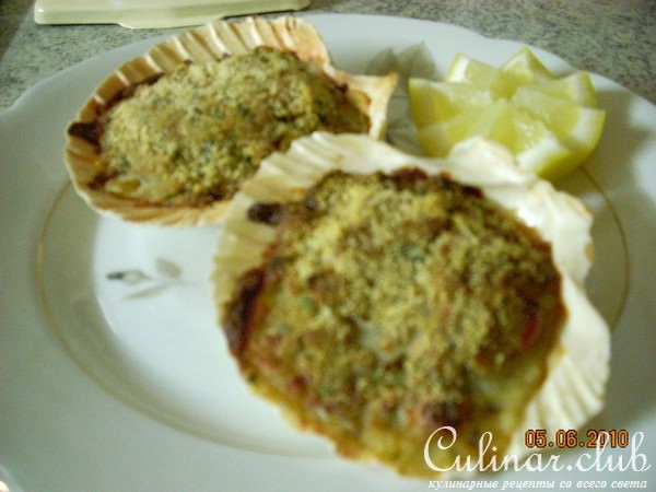     Capesante Gratinate 