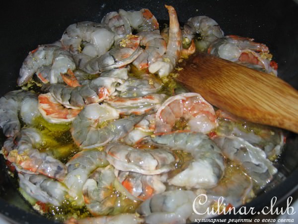    (Gambas al pil-pil) 