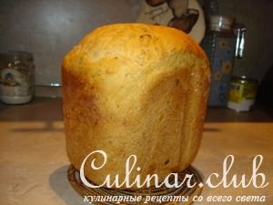 Хлеб луковый (рецепт для хлебопечки)
