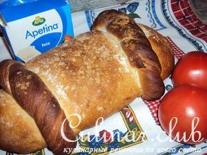     (Greek olive bread)