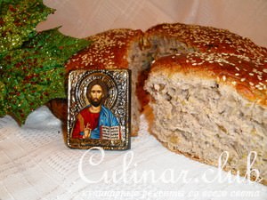Христопсомо /хлеб Христа/ готовимся к встрече Нового года и Рождества