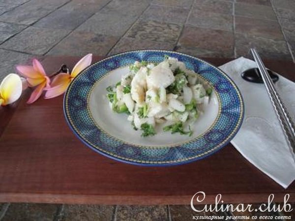 raw wahoo with lime(  ) 