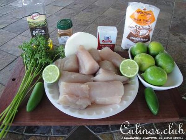 raw wahoo with lime(  ) 