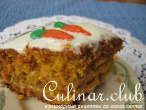   (carrot cake)