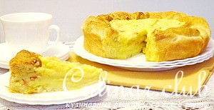 Апулийский картофельный пирог / Torta di patate alla pugliese
