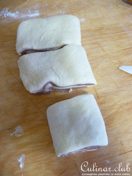 Cocoa marble cookie bread  ""  