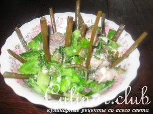 Русско-вьетнамский салат 