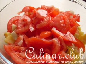 Салат из летних помидоров