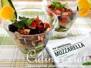 Витаминный салат с моцареллой Unagrande