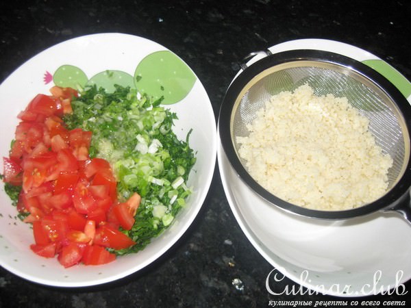 Tabbouleh or    