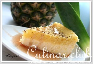 Творожно-кокосовый дуэт с барбарисовым соусом (для мультиварки и для духовки)