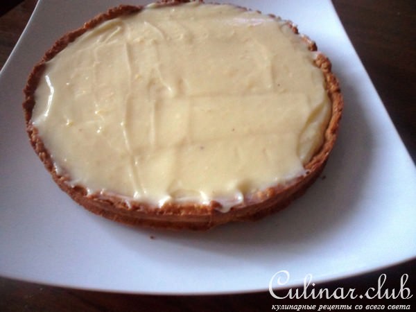 Crostata con crema di limone () 