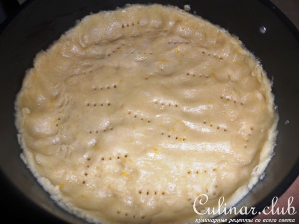 Crostata con crema di limone () 