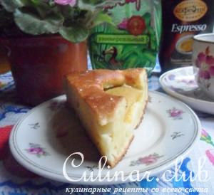 Torta morbida con ricotta e pesche -      