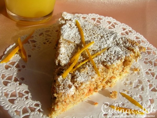    Torta di carote dietetika 