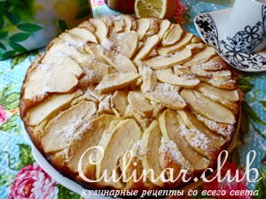 Итальянский яблочный пирог