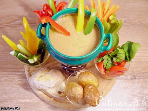   (bagna cauda) –  o-  