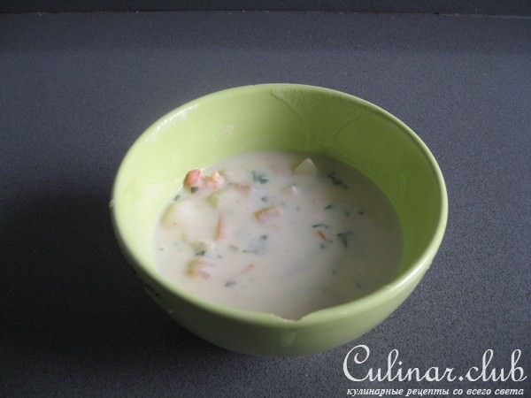  (New England clam chowder) 