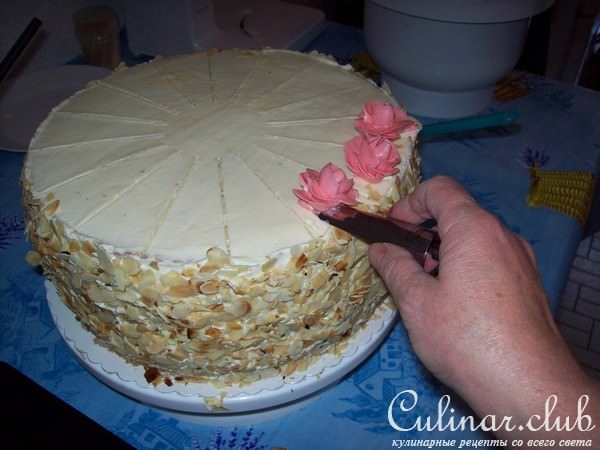 Украшение торта масляным кремом (77 фото)