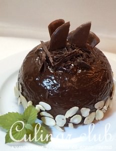 Американский Нью-Йoркский шоколадно-ореховый тортик