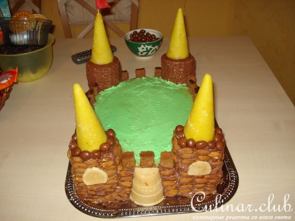 торт Рыцарский замок 