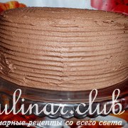 Торт шоколадно-кофейный с безе
