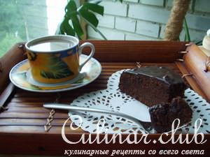 Шоколадно-медовый торт для любителей шоколада