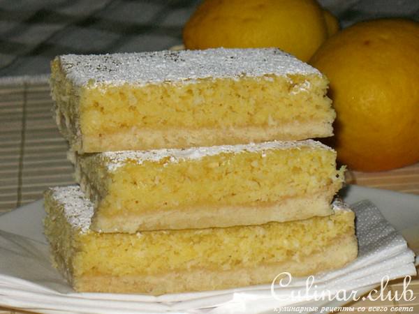 -  (Lemon-Coconut-Slice) 